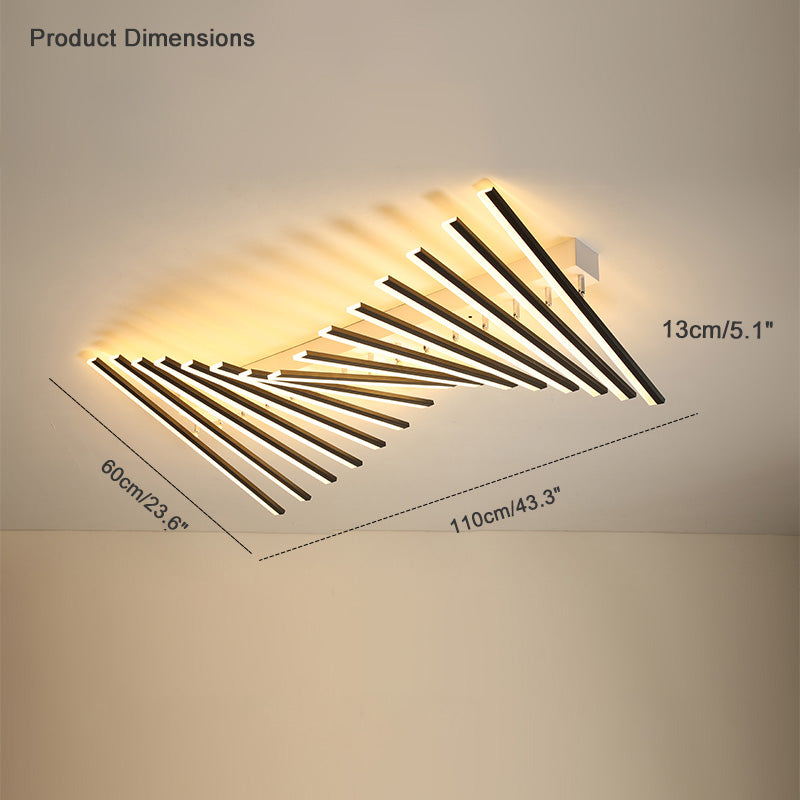 Olverai Dimmable Bar Led Ceiling Light
