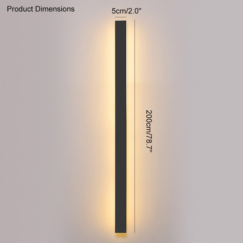 Outdoor Linear Light wall