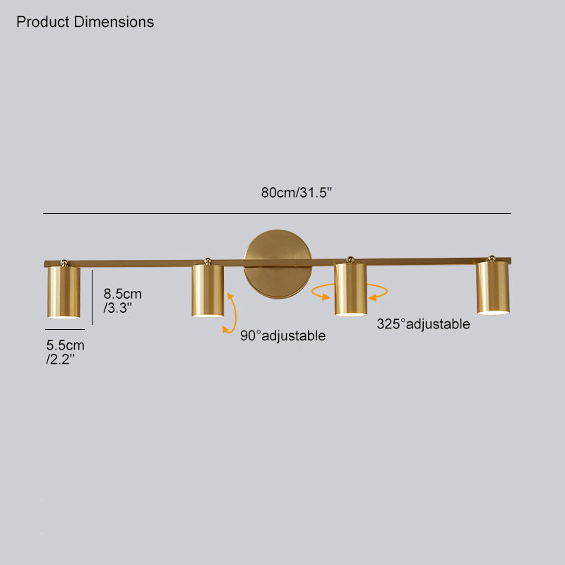 Olverai 3-Light Vanity Bathroom Sconce for Mirror