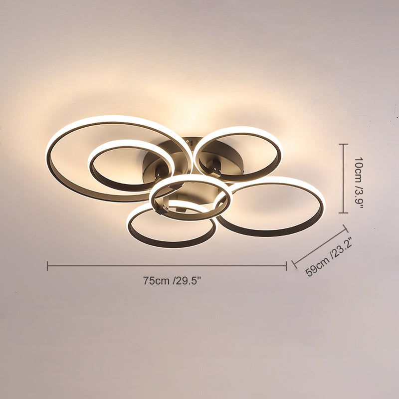 Olverai Halo Circular Led Ceiling Light