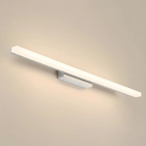 Arcato Minimalist Linear Vanity Wall Lamp – IP44 Metal in Black/Chrome Bathroom