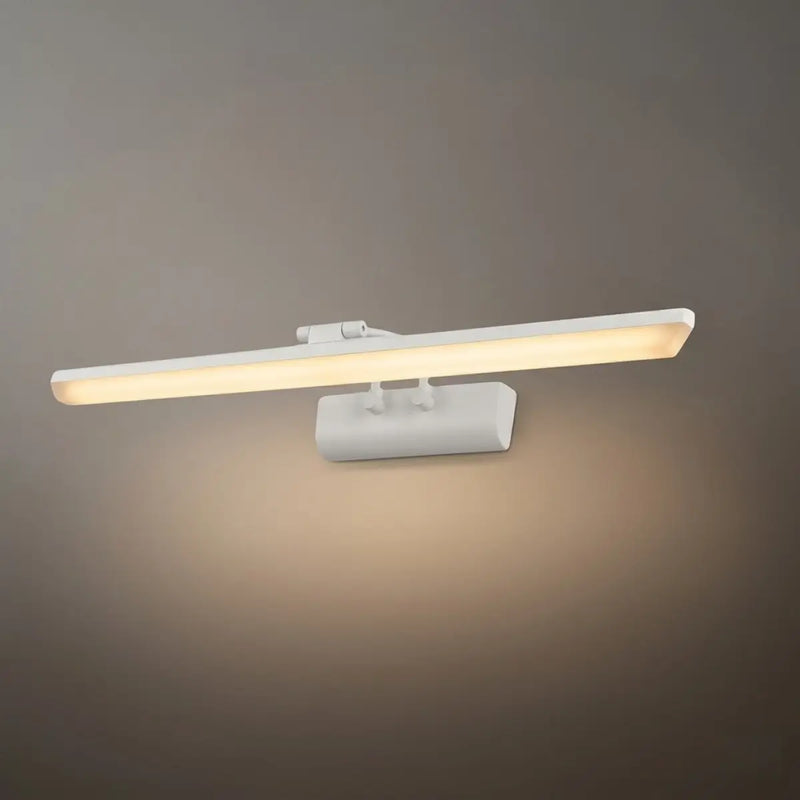 Arcato Modern White Vanity Light - Rectangular
