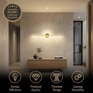 Arcato Minimalist Linear Vanity Light