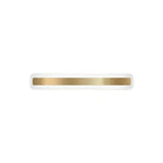 OLVERAI Calista Gold Rectangular LED Vanity Light