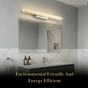 Arcato Modern Silver Vanity Light
