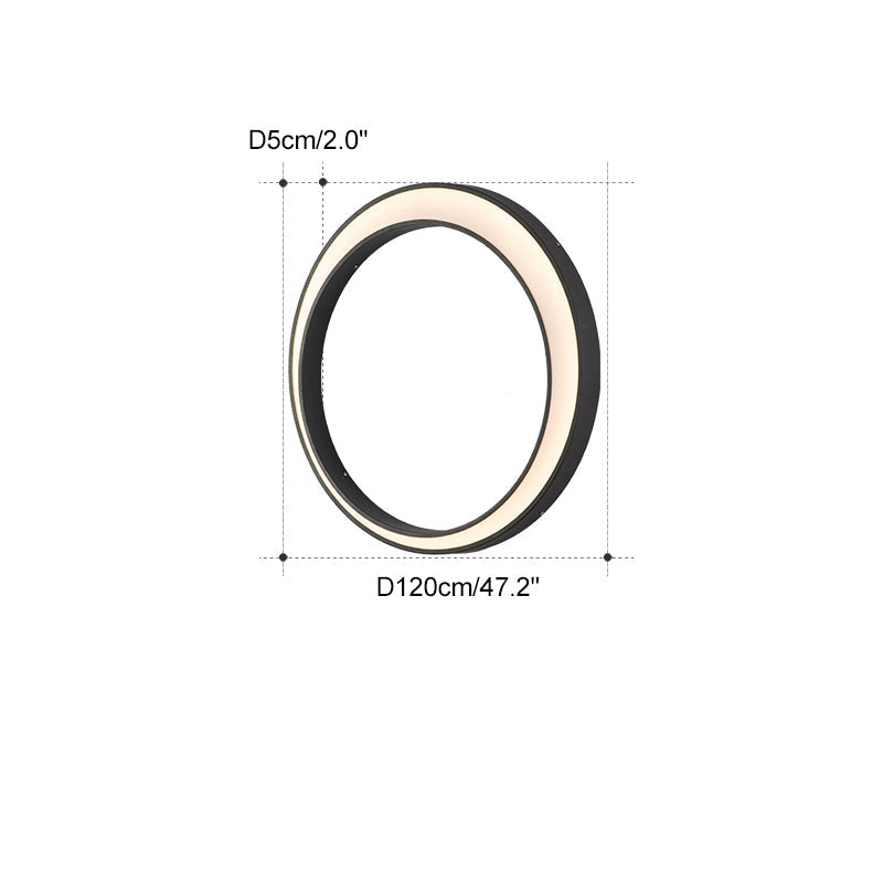 Olverai Outdoor Crescent Wall Light