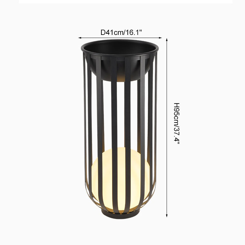 Olverai Solar Rechargeable Patio Floor Light