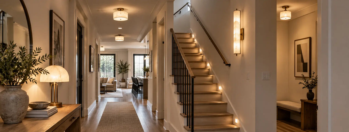 Lighting a Townhouse: Small-Space Rules for Hallways, Stairs, and Narrow Rooms