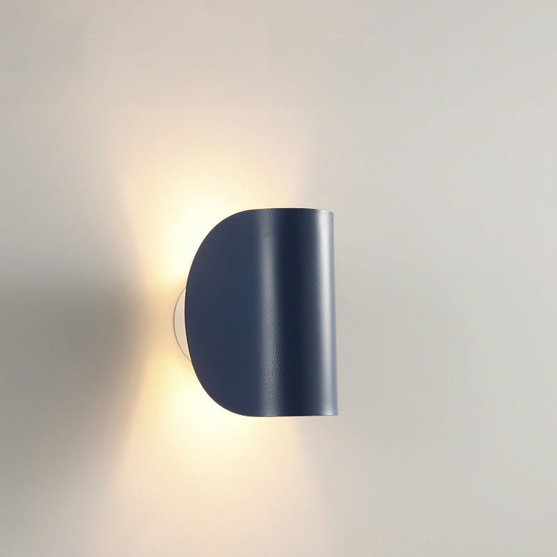 Olverai Adjustable Half Shade Wall Sconce
