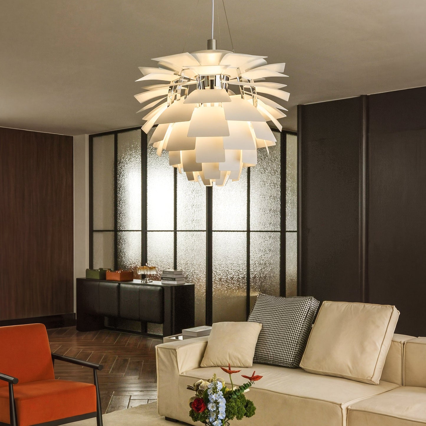 Olverai Nordic Pinecone Chandelier