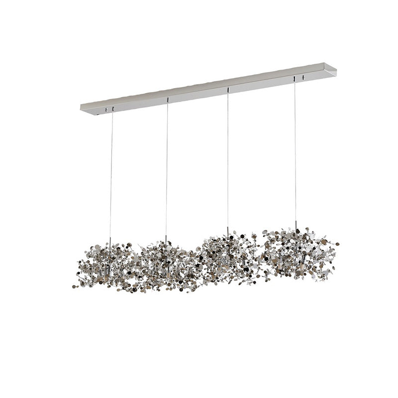 Olverai Argent/Gold Cloud Multi Pendant Chandelier