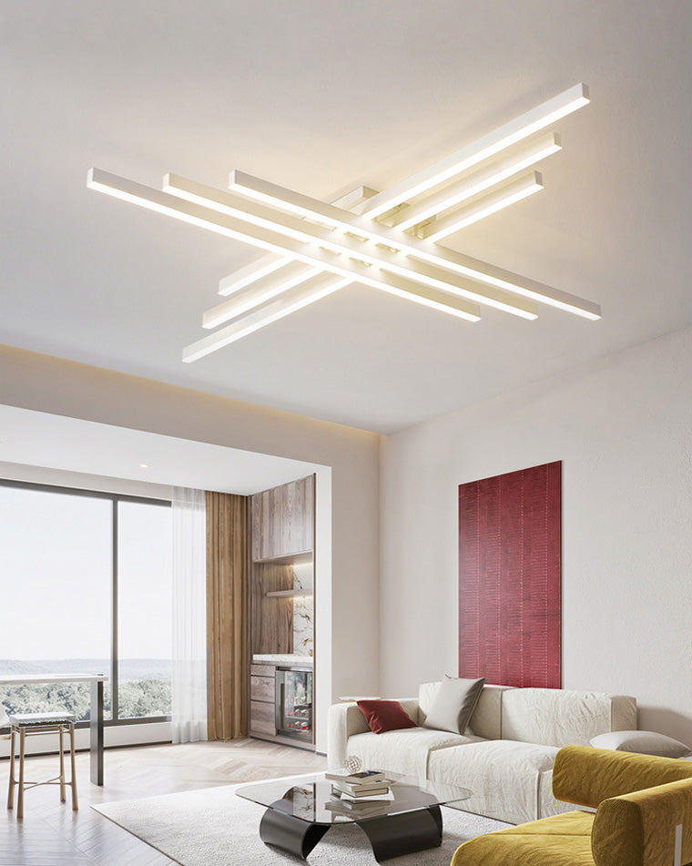 Olverai Simple Low Profile Flush Mount Ceiling Light