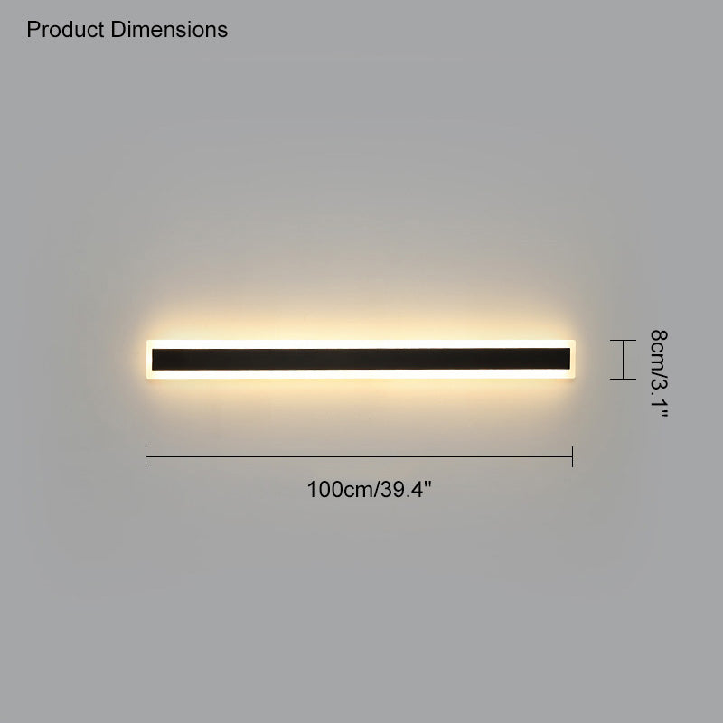 Olverai Outdoor Linear Wall Light