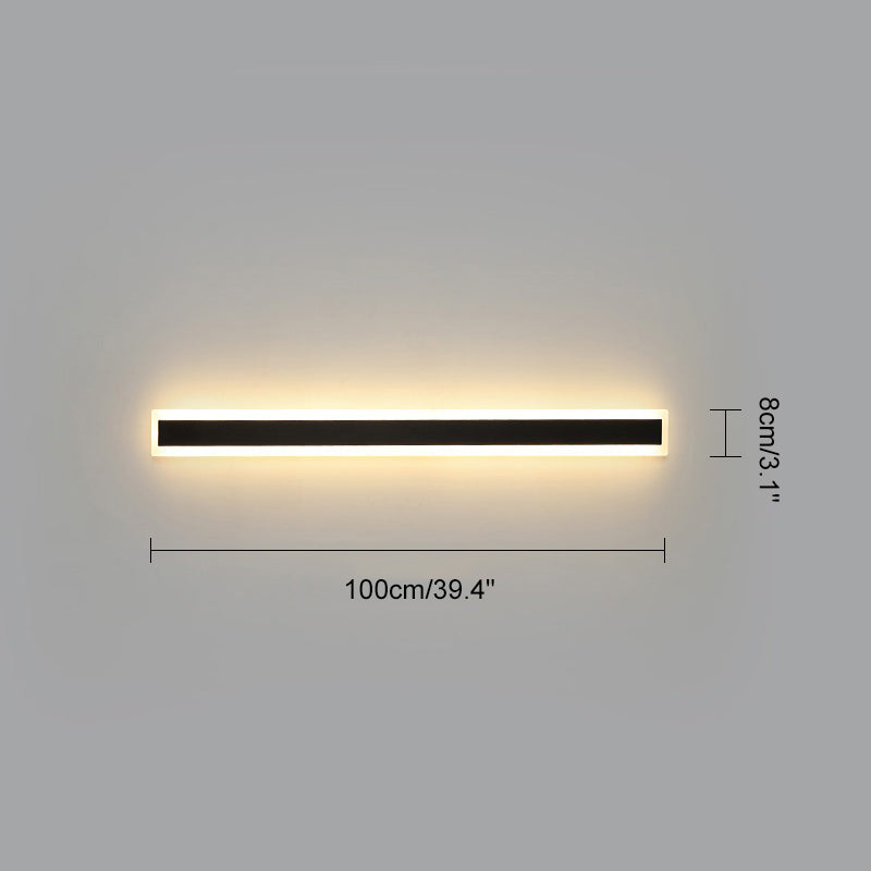 Olverai Outdoor Linear Wall Light