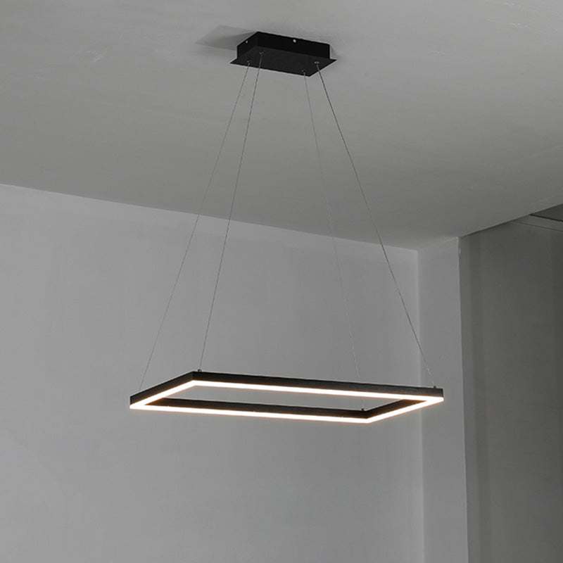 OlveraiTiered Rectangular LED Chandelier