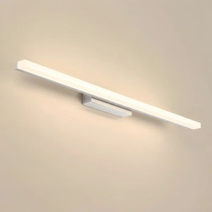 Arcato Minimalist Linear Vanity Wall Lamp – IP44 Metal in Black/Chrome Bathroom