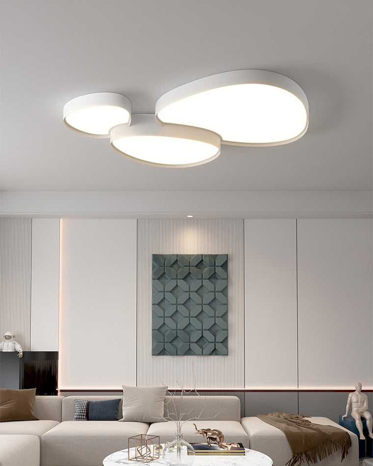 Olverai Modern Low Profile Flush Mount Ceiling Light
