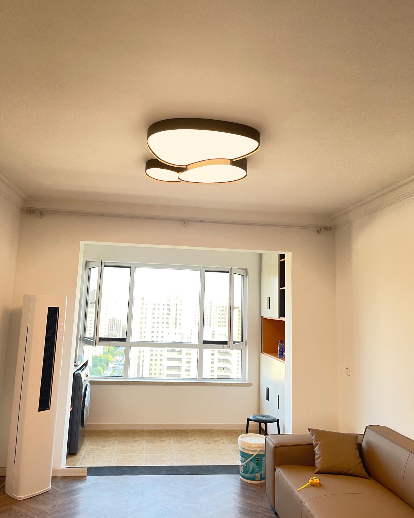 Olverai Modern Low Profile Flush Mount Ceiling Light