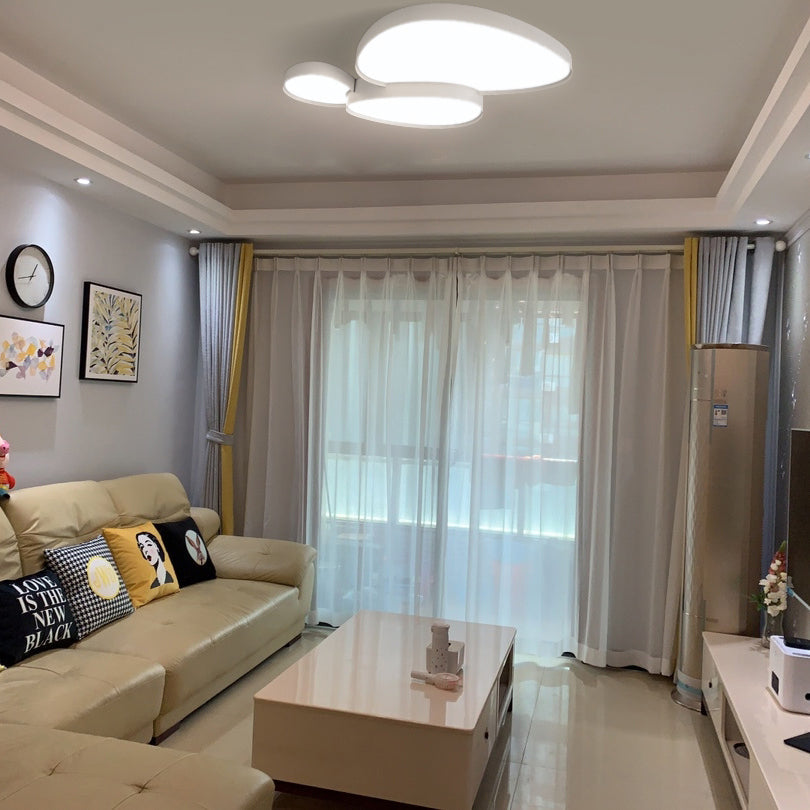 Olverai Modern Low Profile Flush Mount Ceiling Light