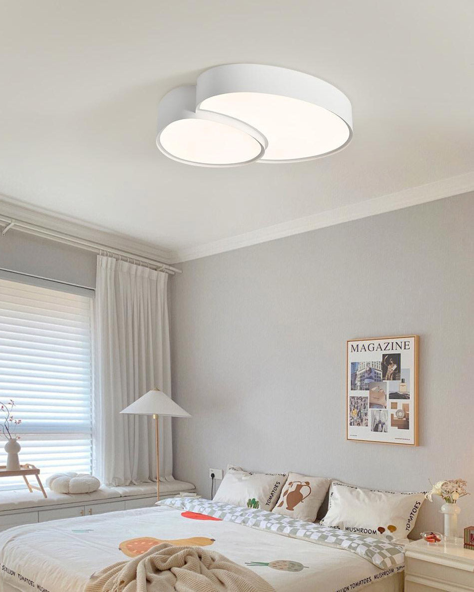 Olverai Modern Low Profile Flush Mount Ceiling Light