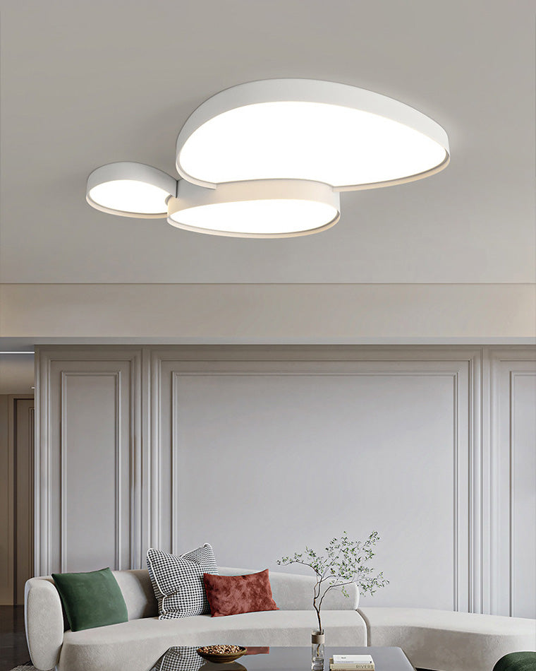 Olverai Modern Low Profile Flush Mount Ceiling Light