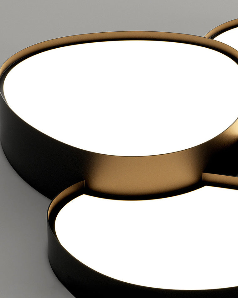Olverai Modern Low Profile Flush Mount Ceiling Light