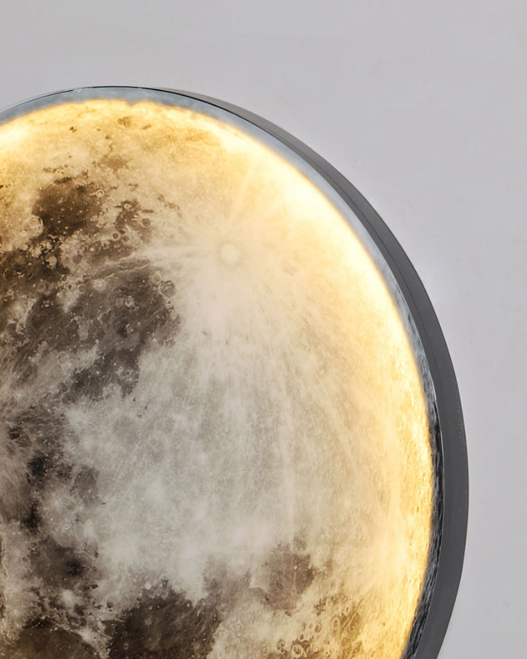 Olverai Moon/Earth Round Wall Sconce