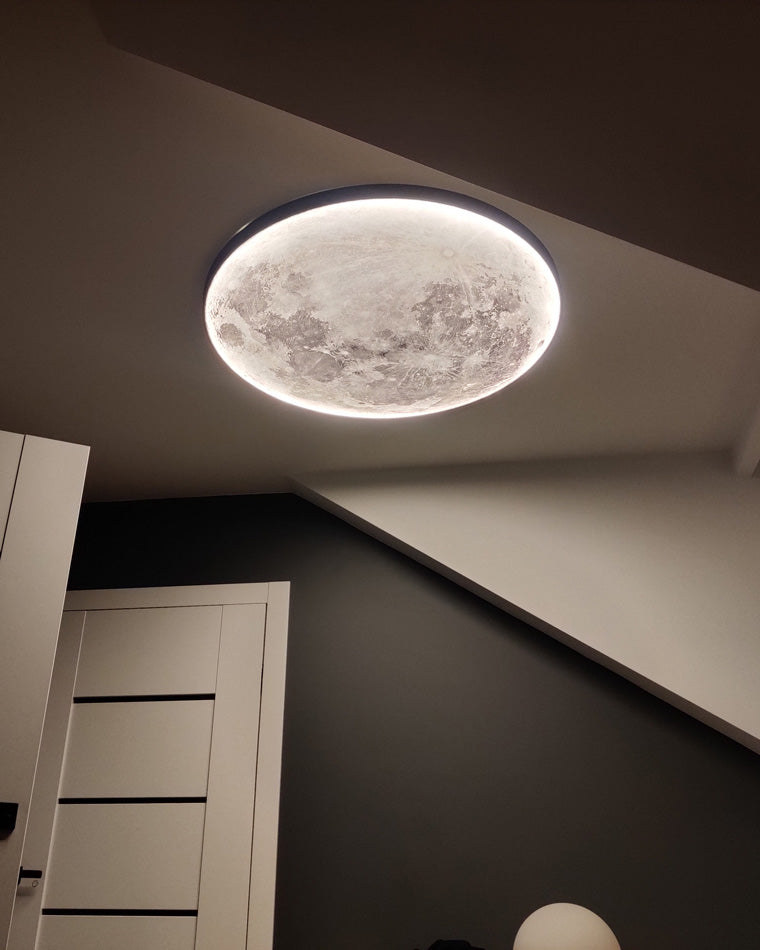 Olverai Moon/Earth Round Wall Sconce