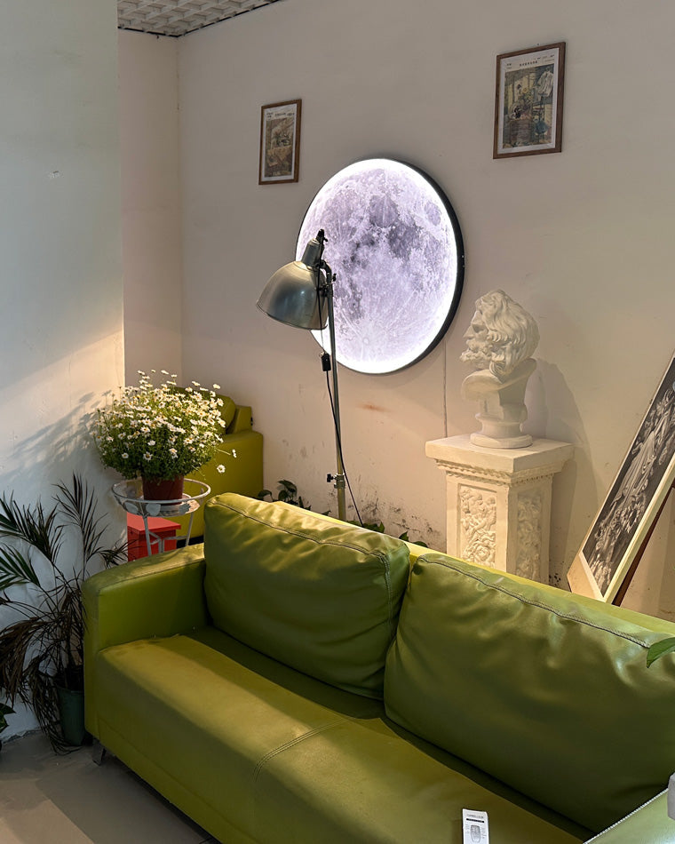 Olverai Moon/Earth Round Wall Sconce