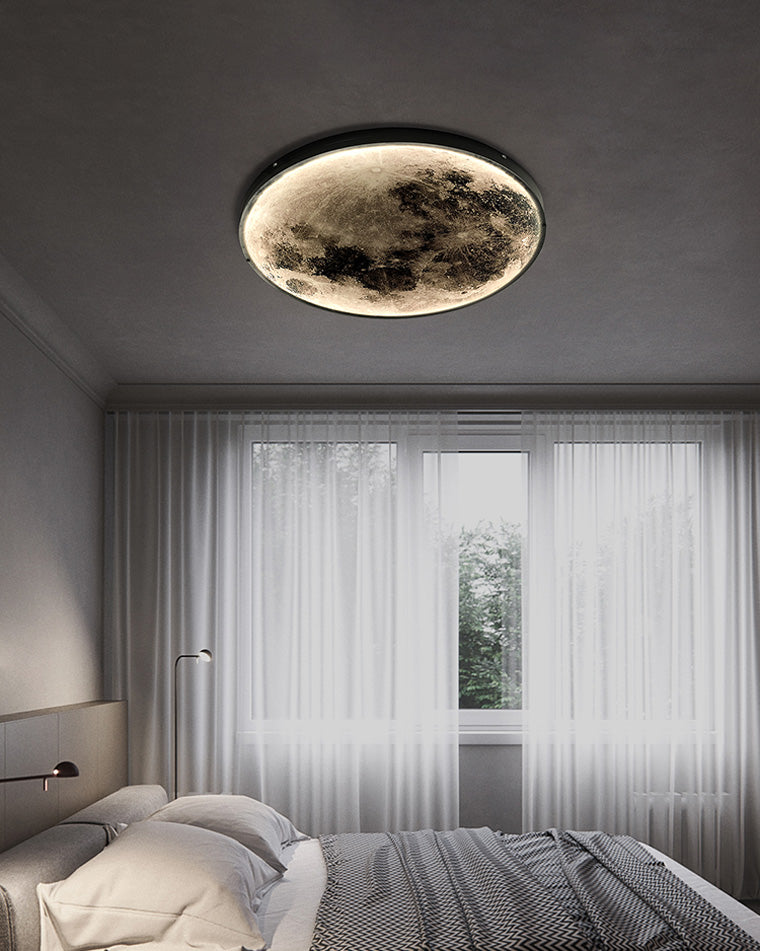 Olverai Moon/Earth Round Wall Sconce