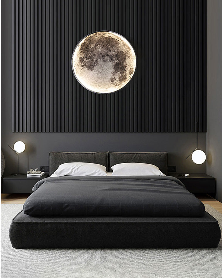 Olverai Moon/Earth Round Wall Sconce