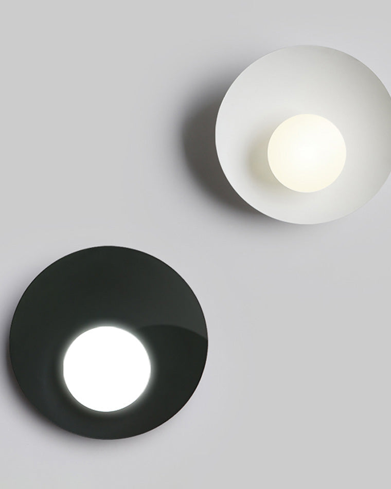Olverai Frosted Glass Globe Asymmetrical Ceiling Light