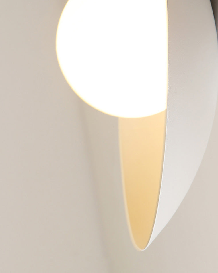 Olverai Frosted Glass Globe Asymmetrical Ceiling Light
