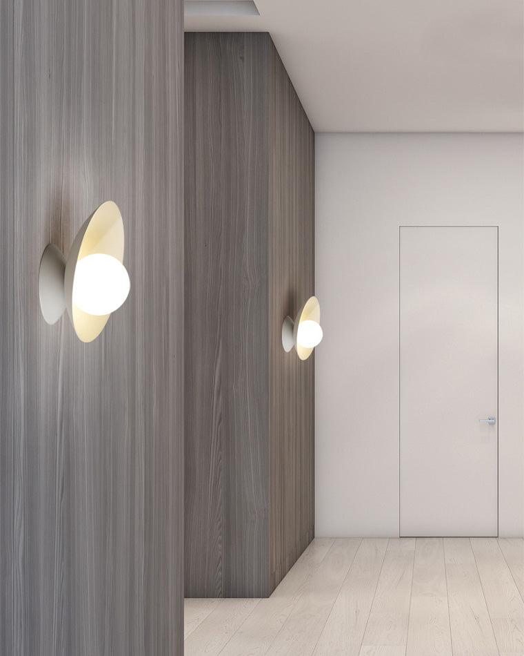 Olverai Frosted Glass Globe Asymmetrical Ceiling Light