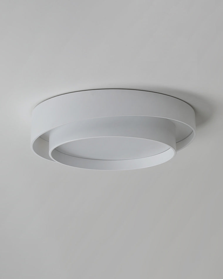 Olverai Round Drum Flush Mount Ceiling Light