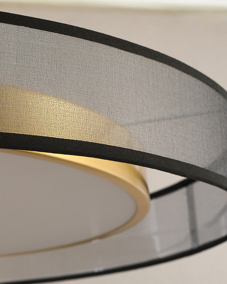 Olverai Fabric Round Ceiling Light
