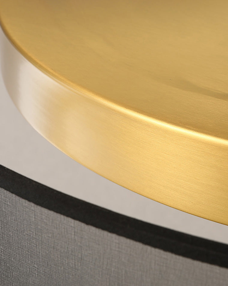 Olverai Fabric Round Ceiling Light