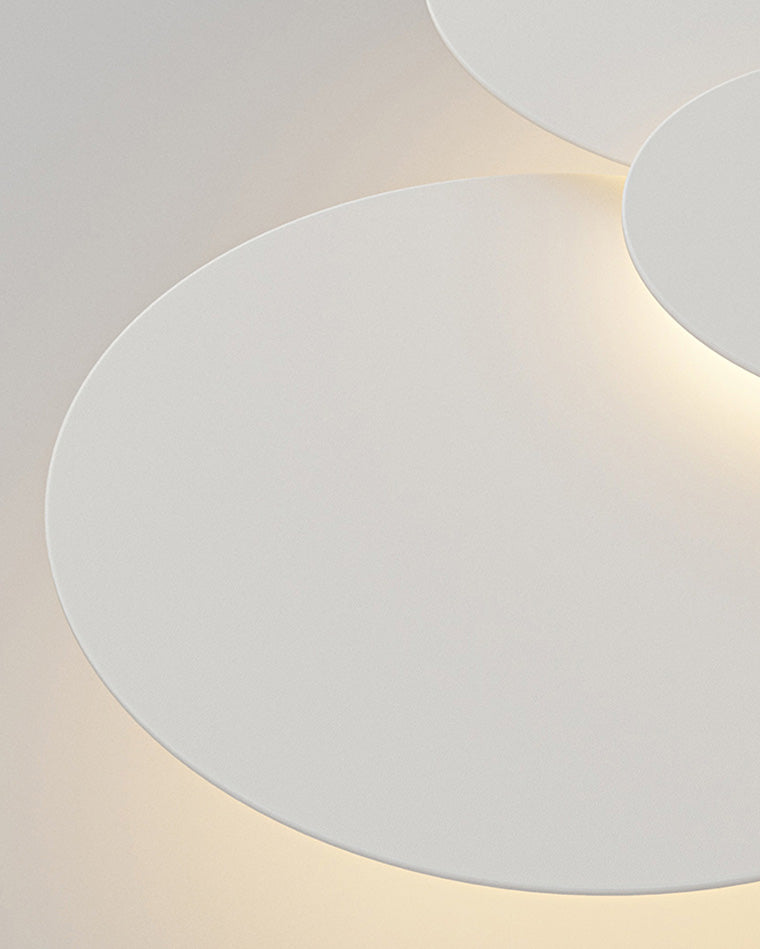 Olverai Round Flat Flush Mount Ceiling Light