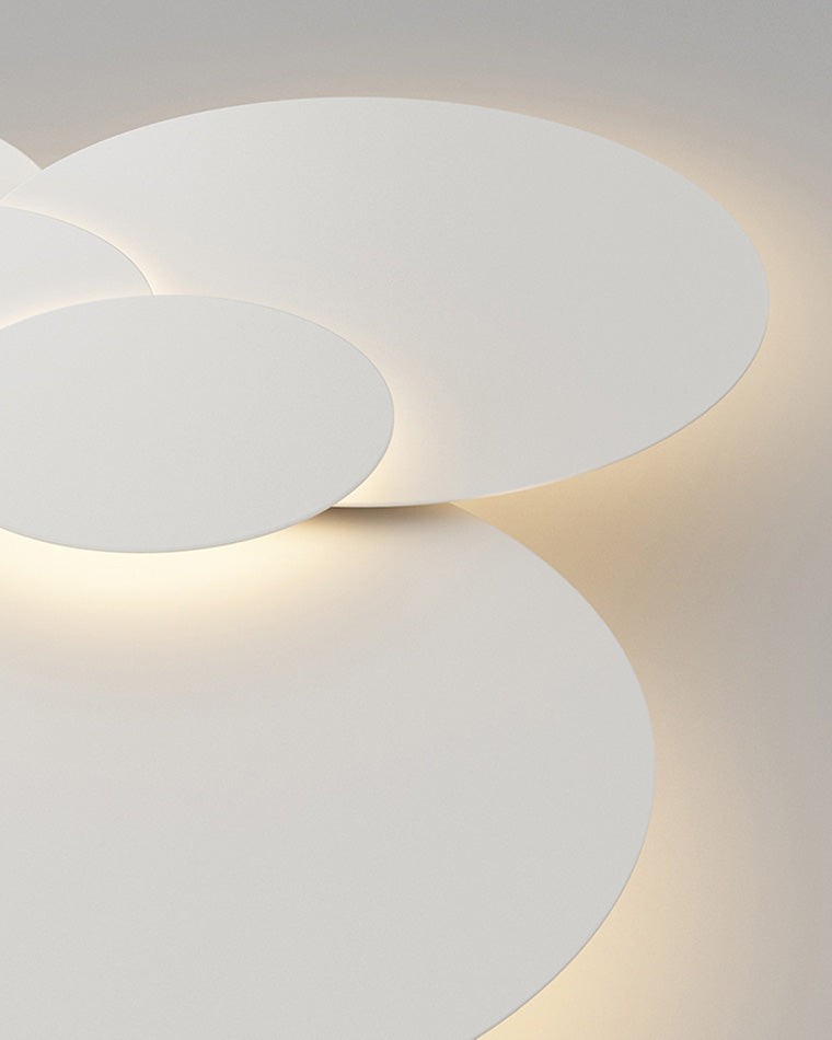 Olverai Round Flat Flush Mount Ceiling Light