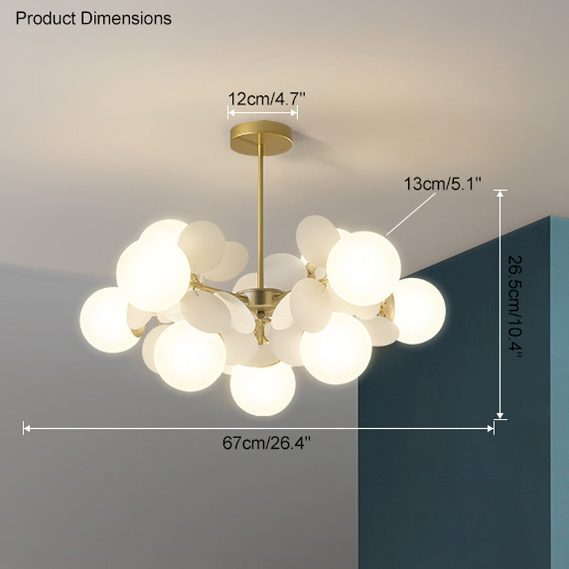 Olverai Branching Bubble Chandelier