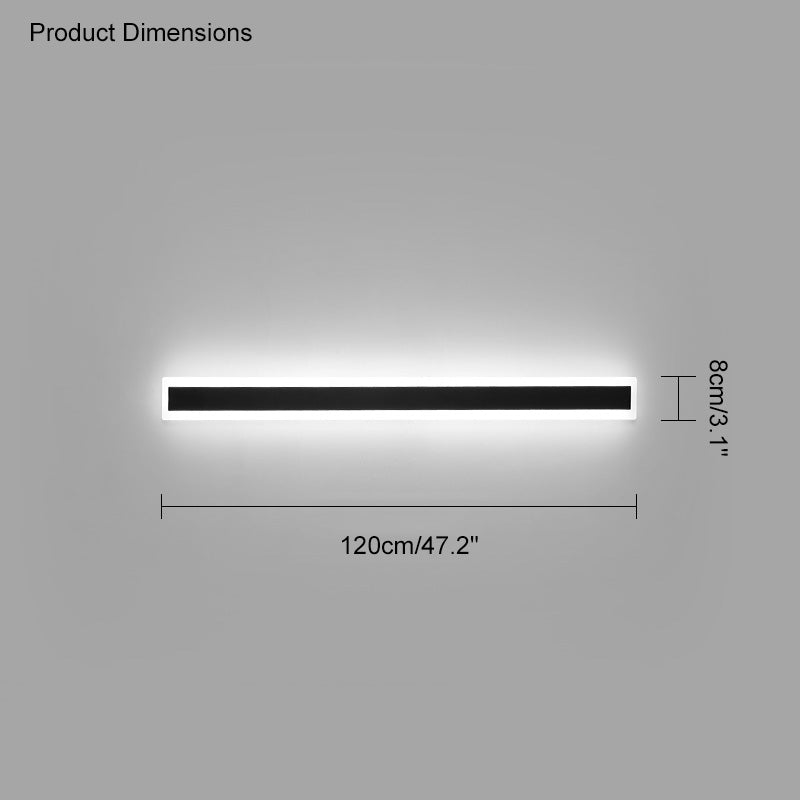 Olverai Outdoor Linear Wall Light