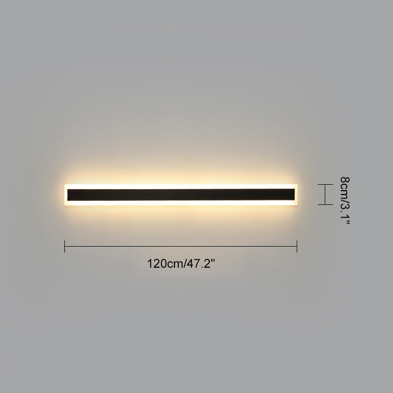 Olverai Outdoor Linear Wall Light