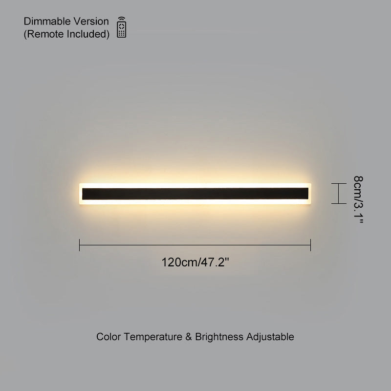 Olverai Outdoor Linear Wall Light