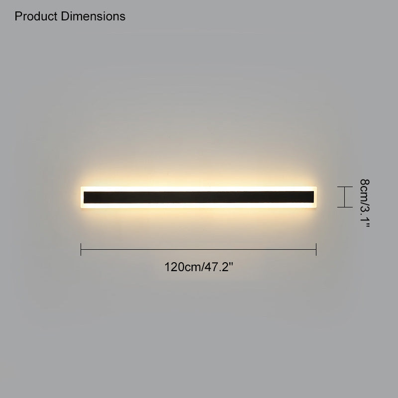 Olverai Outdoor Linear Wall Light