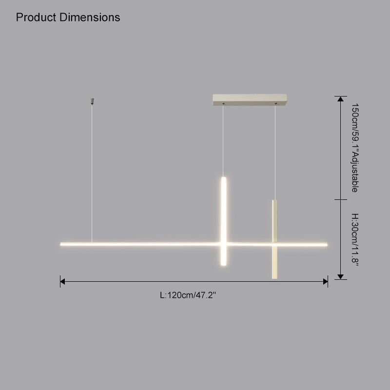 Olverai Unique Linear Pendant Light