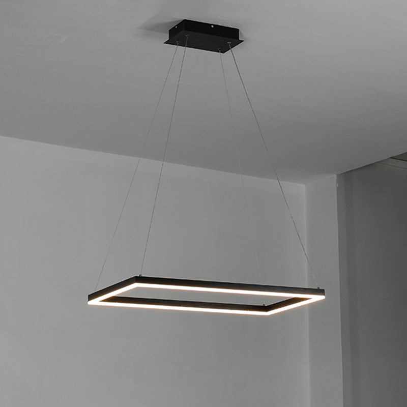 OlveraiTiered Rectangular LED Chandelier