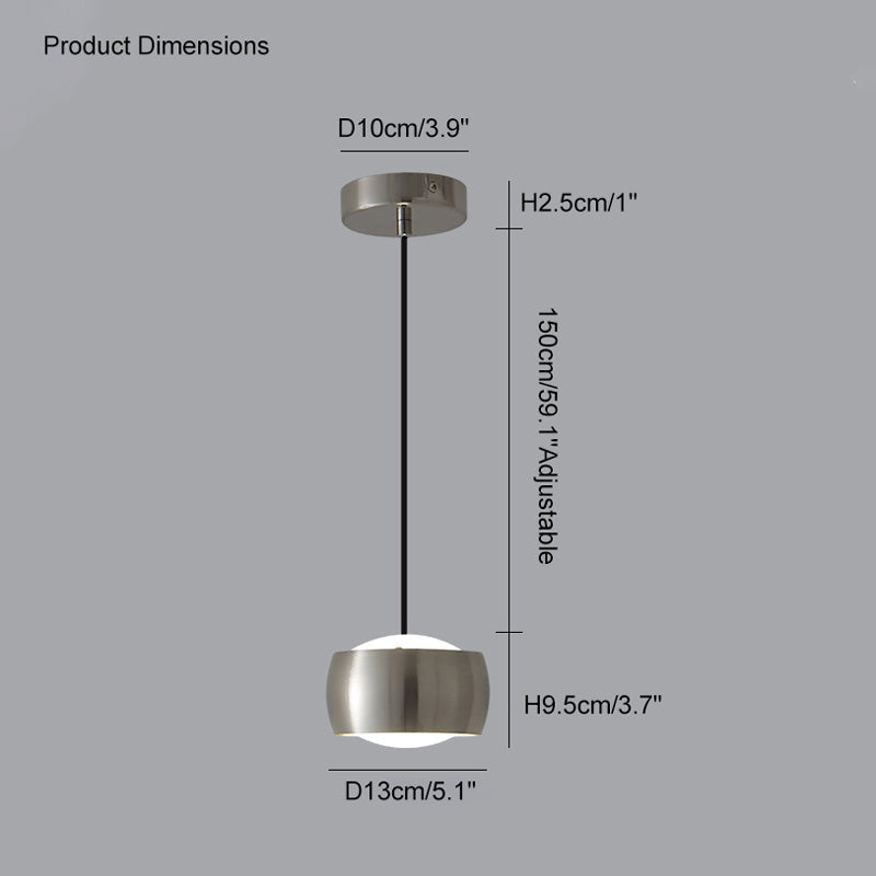 Olverai Small Drum Pendant Light