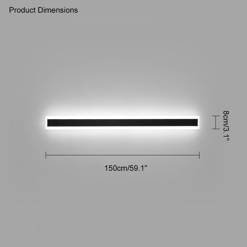 Olverai Outdoor Linear Wall Light