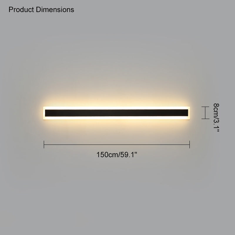 Olverai Outdoor Linear Wall Light