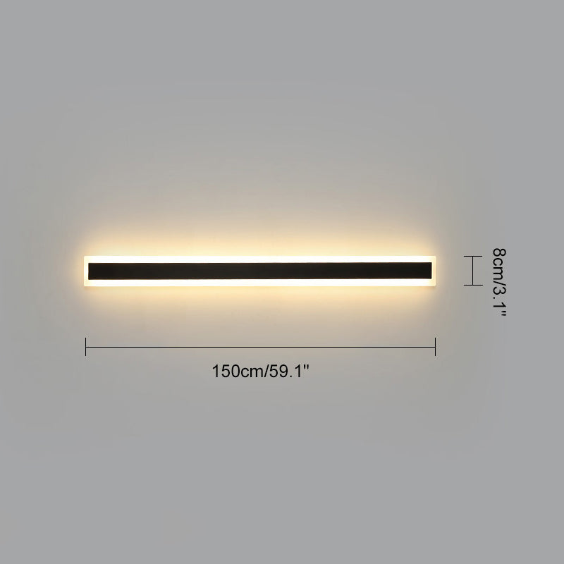 Olverai Outdoor Linear Wall Light